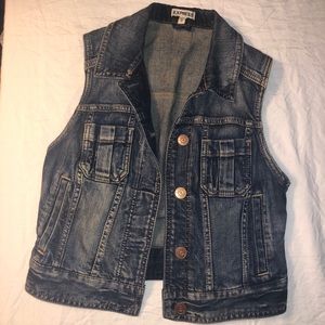 Express Denim Vest